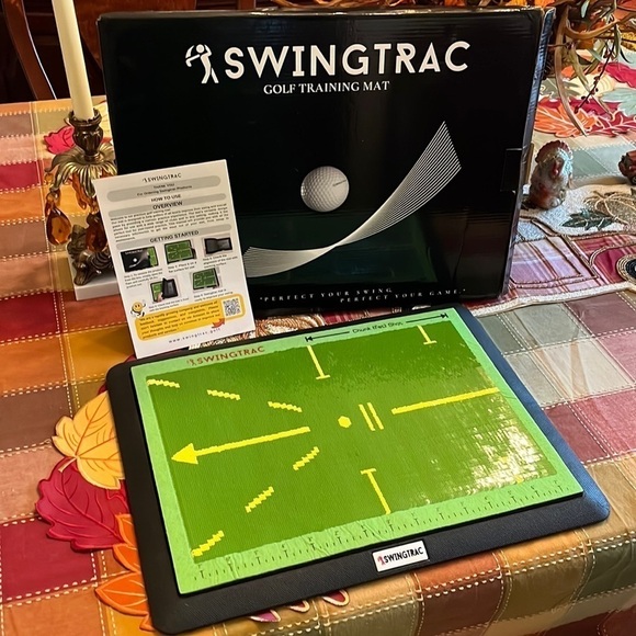Golf Training Mat - Green - Picture 1 of 7